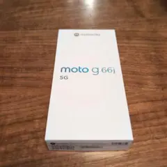 【新品未開封】moto g 66j 5G ブラックオイスター