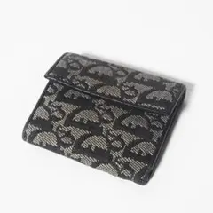 Dior トロッター柄コンパクトウォレット 折り財布