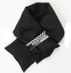 FACETASM　ファセッタズム　ダウンマフラー　赤　黒　ネイビー FACETASM ファセッタズム ダウンマフラー 赤 黒 ネイビー - メルカリ
