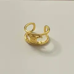 トリオンフ ゴールド オープンリング