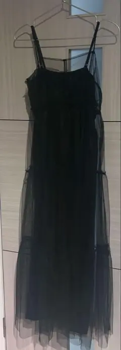 PAGEBOY黒 キャミワンピースセット