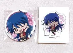 遊戯王 GX 早乙女レイ 花見 ver. 缶バッジ アクスタ セット