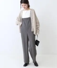 spick and span ツイードウールキャミサロペット