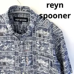 レインスプーナー　半袖　アロハシャツ　Lサイズ　reyn spooner