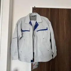 アイトス　作業着　シルバーグレー