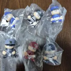パワプロくんならぶんです。セントラル・リーグ　全6種セット　ガチャ