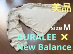 【美品1.2万円】オーラリー×ニューバランス ロングTシャツ sizeM