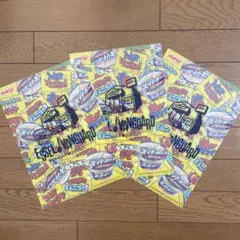 ビレッジバンガード×スーパーカップ クリアファイル３枚セット