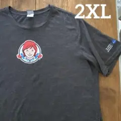 Barco Wendy's ウェンディーズ 企業 Tシャツ グレー 2XL