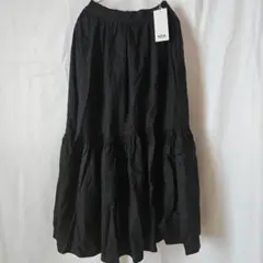 AZUL by MOUSSY ブラックロングスカート F