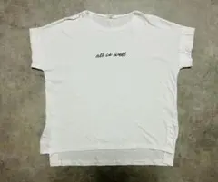 【サマンサモス2ブルー】ロゴTシャツ　フリーサイズ