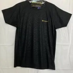 チャンピオン　Champion ゼブラ柄 ブラック　　Tシャツ　黒