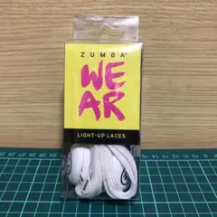 ZUMBA ズンバ　光る靴紐　ホワイト　未使用　未開封