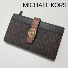 マイケルコース 財布 ウォレット 二つ折り コンパクト スリム シグネチャー