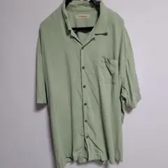 Tommy Bahama トミーバハマ 開襟 アロハシャツ 半袖 シルク XXL