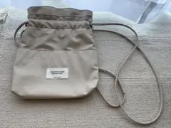 値下/beautifulpeopleSTUDIOUS別注2WAYレザー巾着バッグ