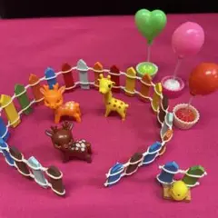 チャーミーちゃんのお友達　鹿とキリン