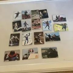 2003年の仮面ライダーチップスカード17枚