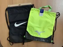 【新品未使用】　Nike & Mizuno スポーツバッグセット