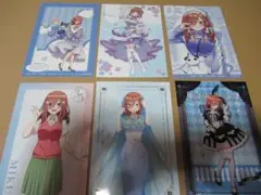 五等分の花嫁　中野三玖　ポストカード６枚セット
