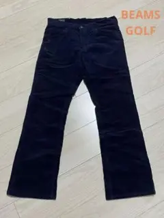 BEAMS GOLF ビームスゴルフ ゴルフパンツ コーデュロイ ネイビー S