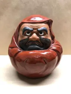 古九谷　色絵達磨図置物　30cm11cm12cm 古九谷 色絵達磨図置物 30cm11cm12cm 美術品・アンティーク