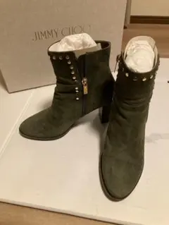 JIMMY CHOO ジミーチュウ スエードブーツ 361/2 /23.5cm