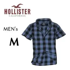 メンズMサイズ HOLLISTER ホリスター 半袖コットンシャツ