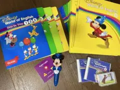 DWE メインプログラム　ライトライトペン　ディズニー　絵本