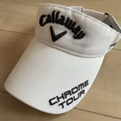Callaway CHROME TOUR バイザー ホワイト