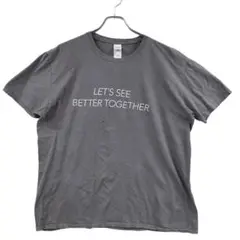 ギルダン　メンズTシャツ　半袖　灰色　XL　シンプル　アイケア【3764】