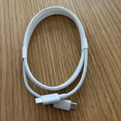 ②Type-C 充電ケーブル ホワイト 約1メートル 【未使用品】