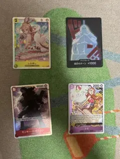 ワンピースR ナミキュロス金ドンしらほしSR ドラゴンSR