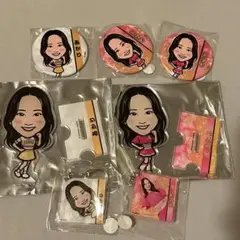 若鷹ガチャ ハニーズ あかり 缶バッジ アクキー アクスタ セット
