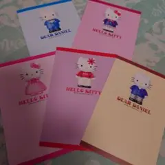 ハローキティ ポストカード 5枚セット