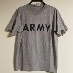 【古着】90’s Army ロゴミニタリーユニホーム　Tシャツ Mサイズ 軍もの
