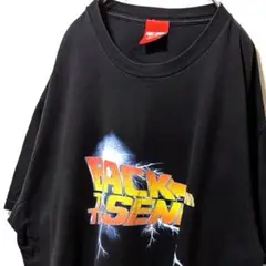 フルセンド バックトゥザSEND ロゴ Tシャツ ブラック 黒 XL 古着
