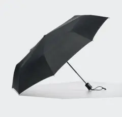 【美品】ユニクロ UVカットコンパクトアンブレラ 親骨55cm ブラック