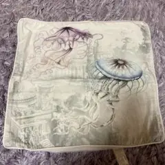 ZARA HOME クッションカバー クラゲデザイン 40x40cm 夏