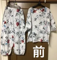 浴衣リメイク　セットアップ　部屋着　パジャマ　　　　　 ざっくりゆったり　BIG