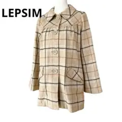 LEPSIM レプシィム ☆ショートコート ジャケット チェック柄