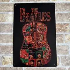 BEATLES ブリキ看板 アメリカン雑貨 USAブリキ看板 アメリカン雑貨