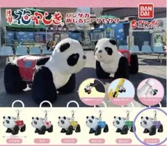 匿名配送 浅草 花やしき パンダカー めじるしアクセサリー ぱんだ 紫