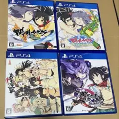 閃乱カグラPS4ソフト　4本セット