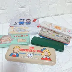 希少 当時物 サンリオ シンプル ピーナッツ 昭和 昔の缶ペン 色々 懐かしい