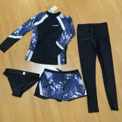 長袖ラッシュガード 水着セット上下