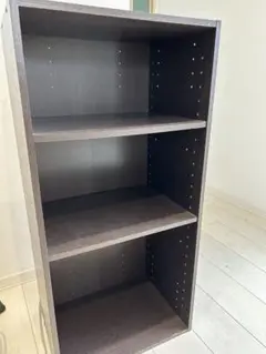 【ニトリ】ダークブラウン 3段シェルフ