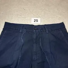 25 美品　ジェルマーノ　germano ハーフパンツ　ネイビー　46