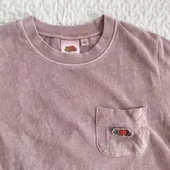 FRUIT OF THE LOOM Tシャツ ワンピース 120 ダスティピンク