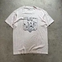 80s sportswear アメリカ製　プリント　tシャツ シングルステッチ